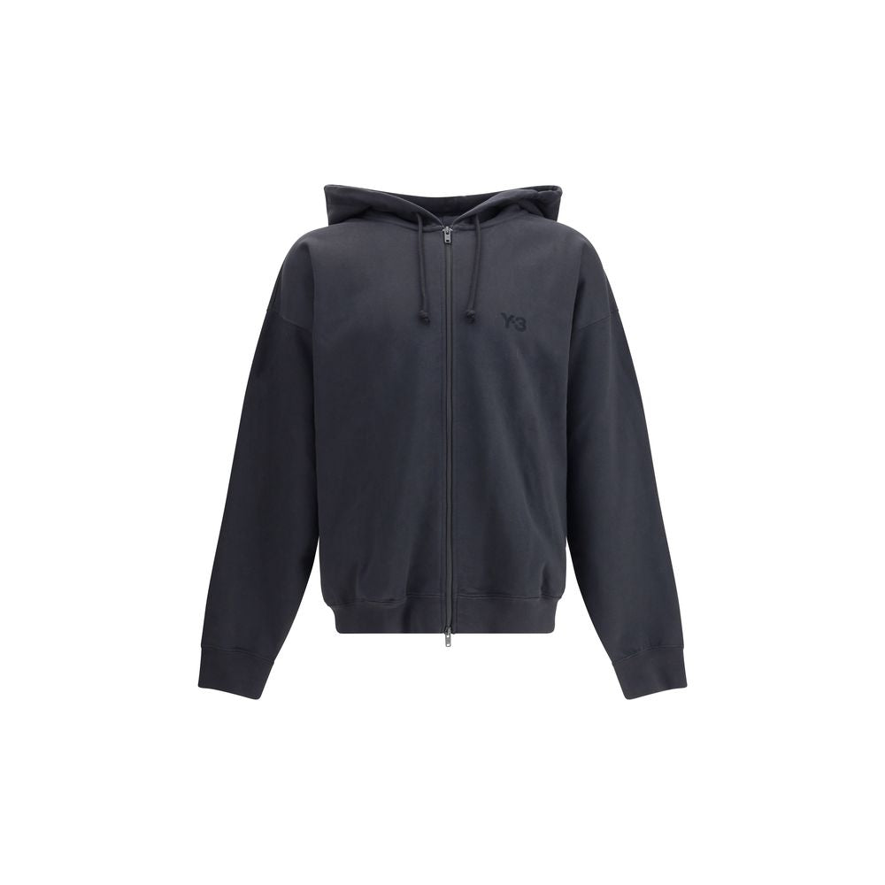 Y-3 FL ZIP HODDIE BLACK